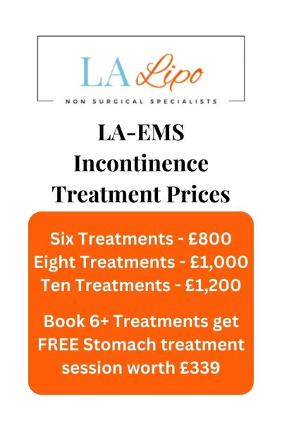 LA-EMS Incontinence Treatment Prices Hereford