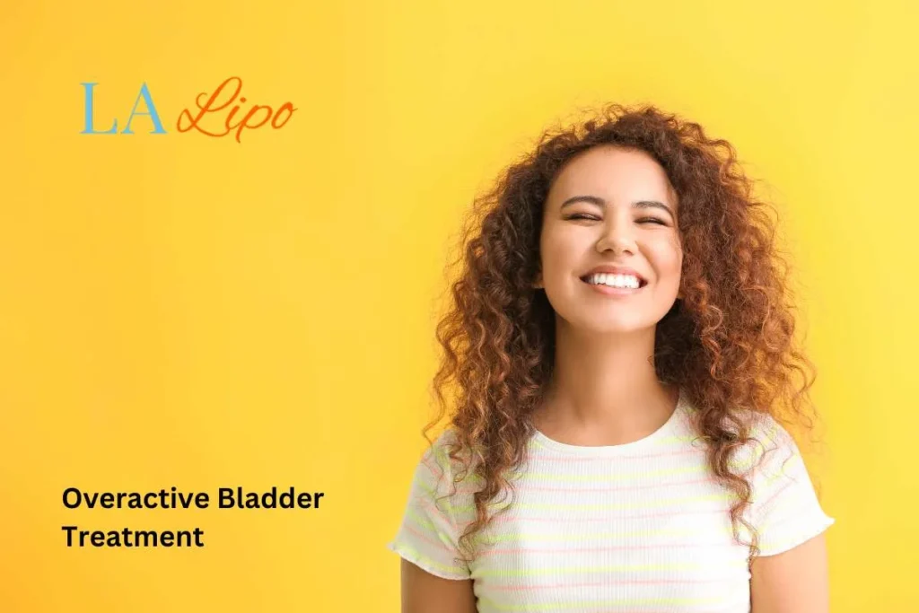 woman smiling about overactive bladder treatment Hereford solutions