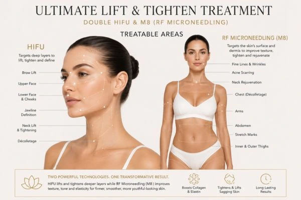 Areas of the body that can be treated - ultimate skin tighten treatment Hereford