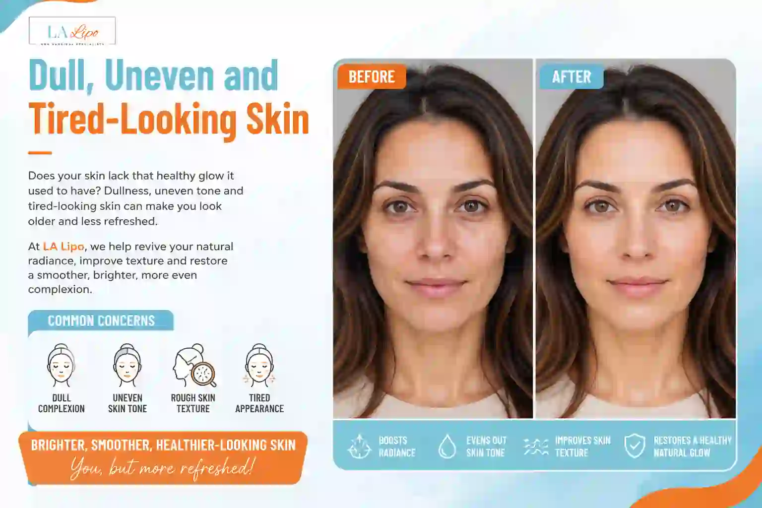 Sign #5: Dull, Uneven and Tired-Looking Skin Hereford